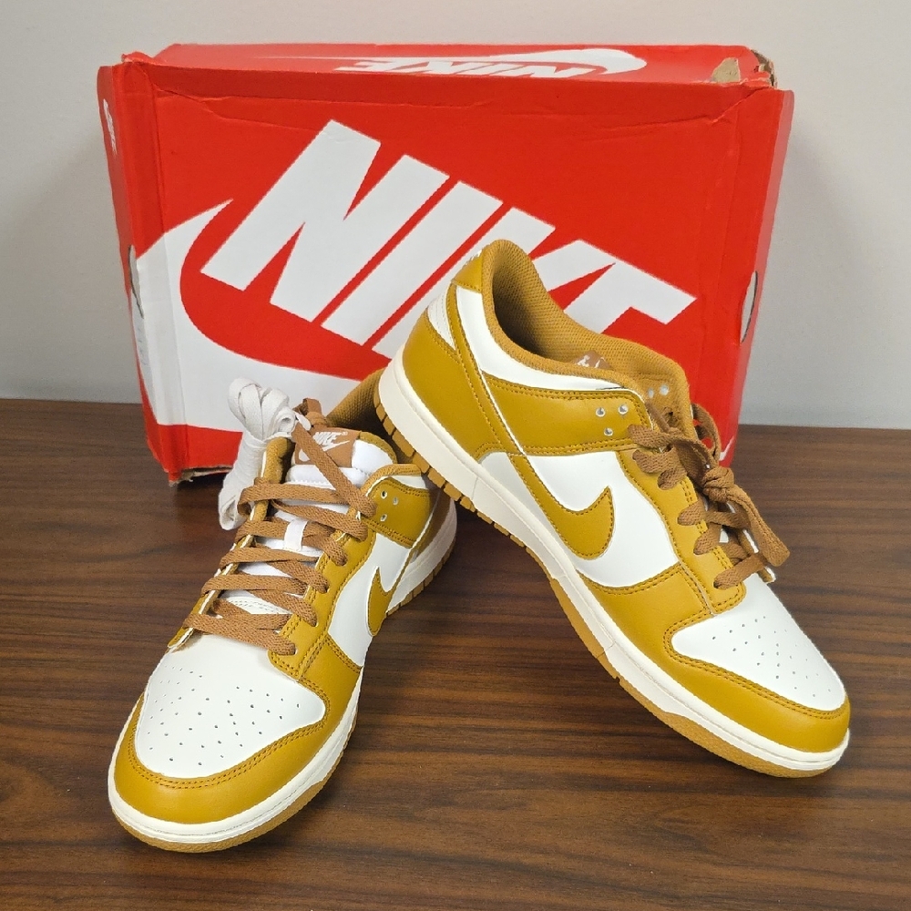 Nike Dunk Low Retro Pale Ivory/White Wheat Men's Size 11 HF5441 108 New In Box